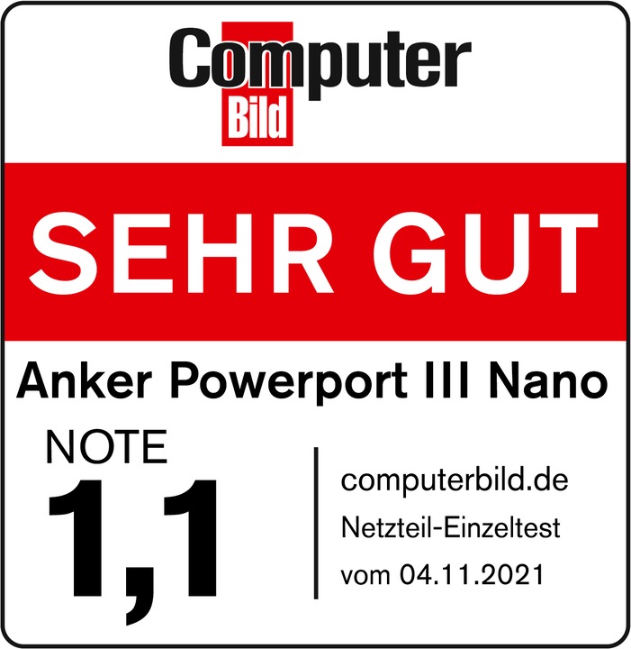 Produktbild Anker PowerPort III Nano (20 W)