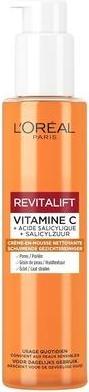 Image du produit L'Oréal Paris Revitalift Clinical Foaming Cleansing Cream with Vitamin C and Salicylic Acid Nettoyage du visage (Mousse nettoyante, 156.70 ml)