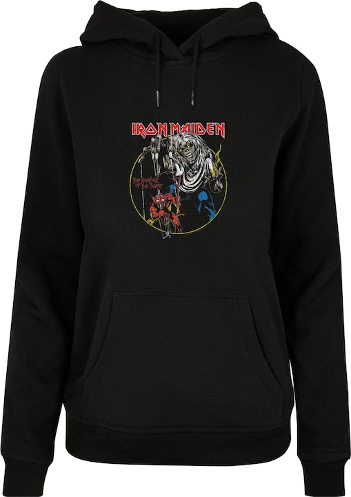 Produktbild Merchcode Ladies Iron Maiden - Colours Circle Basic Hoody - 114513 (M)