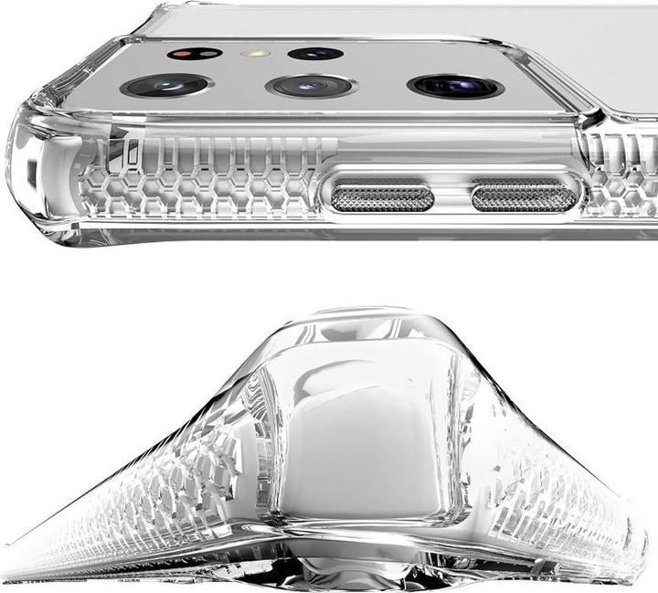 Produktbild Itskins Drop-Protection Cover HYBRID CLEAR transparent (Samsung Galaxy S21 Ultra)