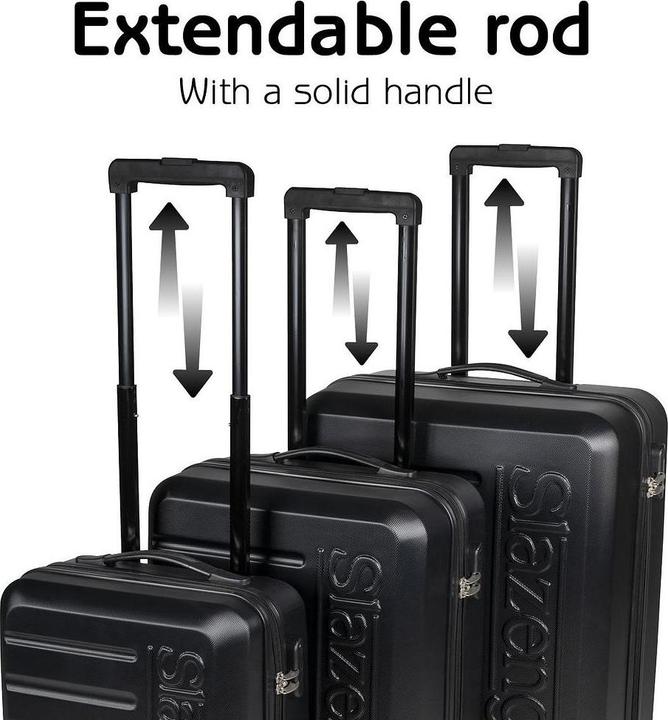Actual product image Slazenger Trolley Set 18/22/26" ABS 3pcs