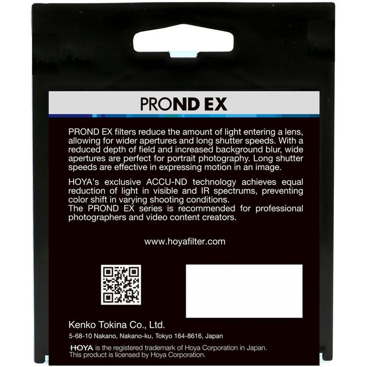 Produktbild Hoya PRO ND EX 1000 Filter (77 mm, ND- / Graufilter, 77 mm)