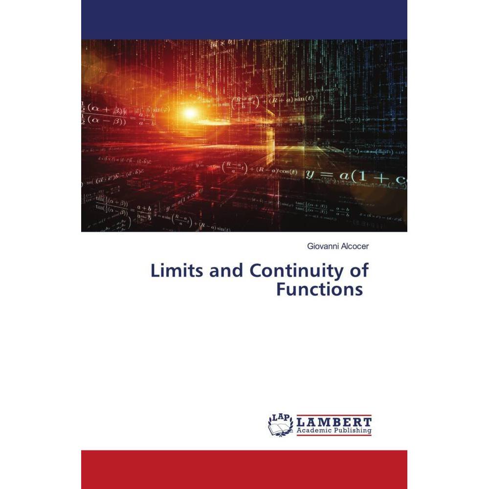 Limits and Continuity of Functions, Fachbücher von Giovanni Alcocer