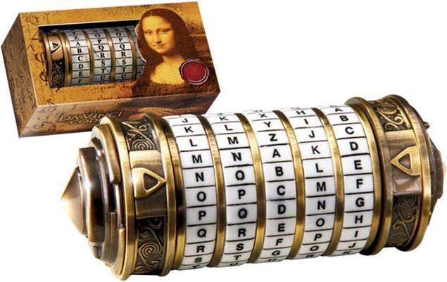 Actual product image Noble Collection DaVinci Code Cryptex mini