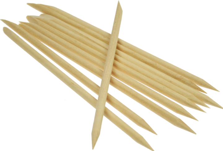 Produktbild Hartholzstäbchen zur Nagel- pflege, 10er-Pack, Länge: 11,5 cm