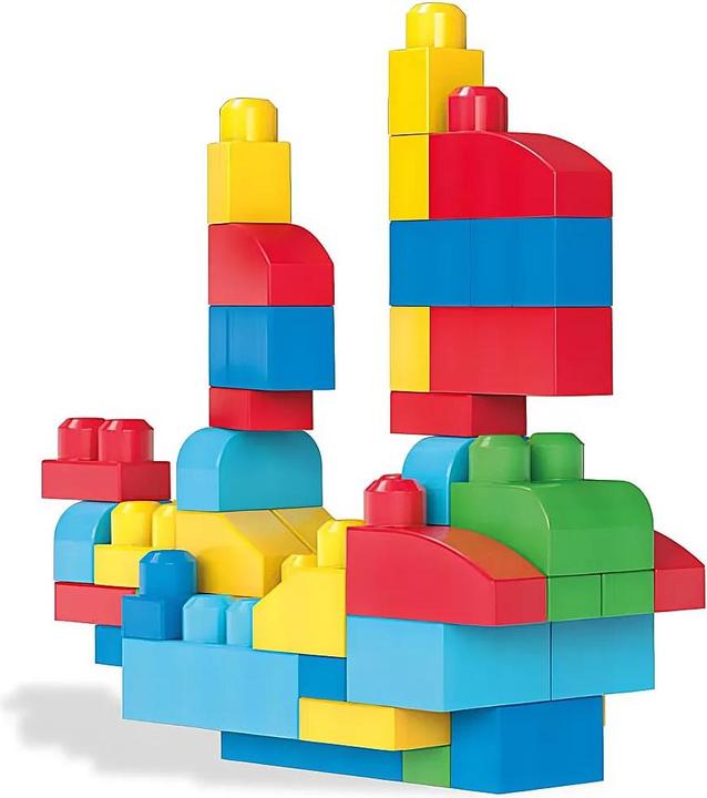Image du produit Mega Bloks Sac 80 BRIQUES - Briques de construction - 12 mois et +