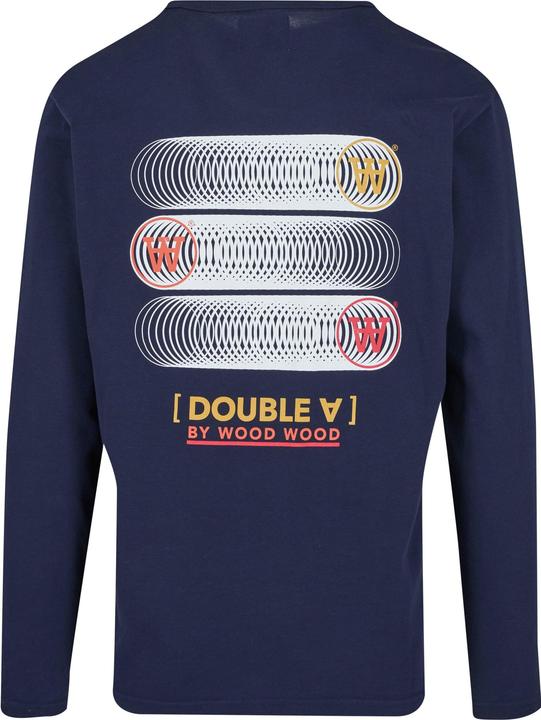 Produktbild Wood Wood Mel Stacked Logo Longsleeve - 121769 (L)