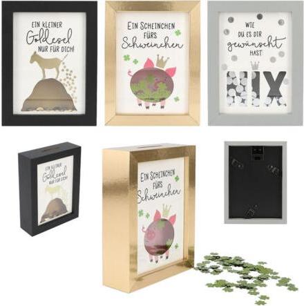 Depesche, Spardose, Geldrahmen