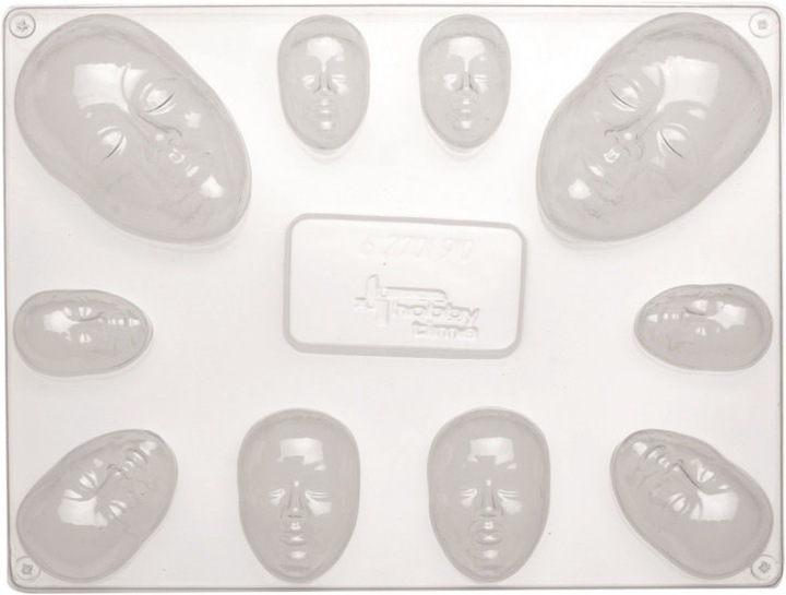 Produktbild hobbytime Giessform Masken-Set 10-tlg.