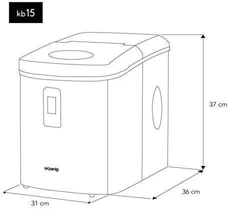 Produktbild H.Koenig Eiswürfelmaschine