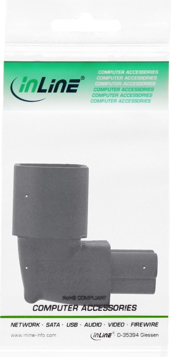 Immagine prodotto InLine Adattatore di rete IEC 60320 C14 / C5 (C14, C14, C5)