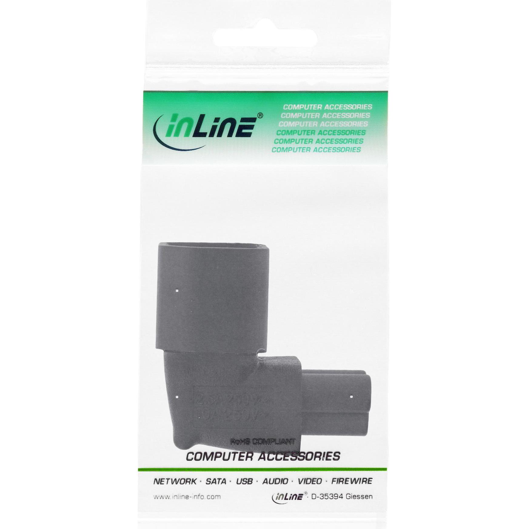 Thumbnail - InLine, Stromadapter, Netzadapter IEC 60320 C14 / C5 (C14, C14)
