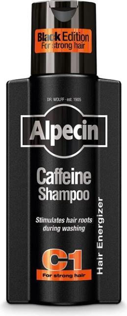Actual product image Alpecin Caffeine C1 Black, Shampoo, 250 ml (250 ml, Liquid shampoo)