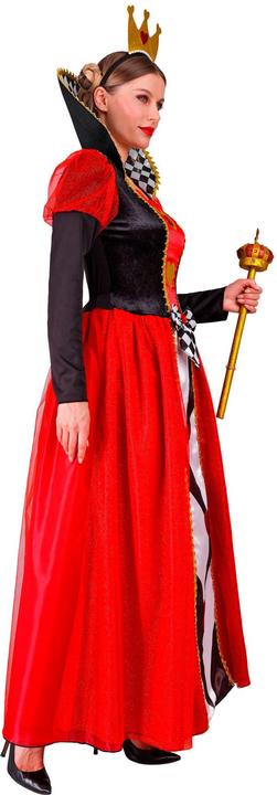 Actual product image Widmann QUEEN OF HEARTS (dress, crown), S (S)