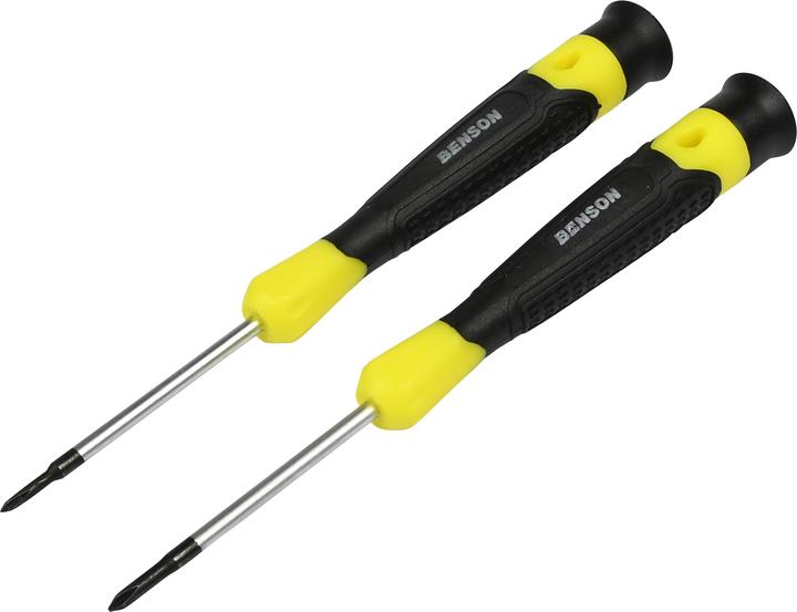 Actual product image Benson Screwdriver set precision 2 pcs Phillips