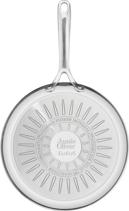 Actual product image Tefal Jamie Oliver Cook Smart (28 cm, Frying pan, Stainless steel)