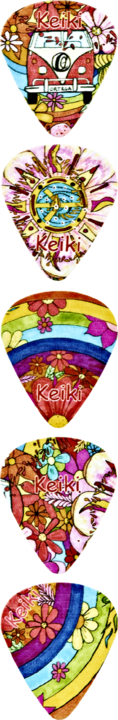 Image du produit Keiki Set de médiators design (5 x, 0.71 mm)
