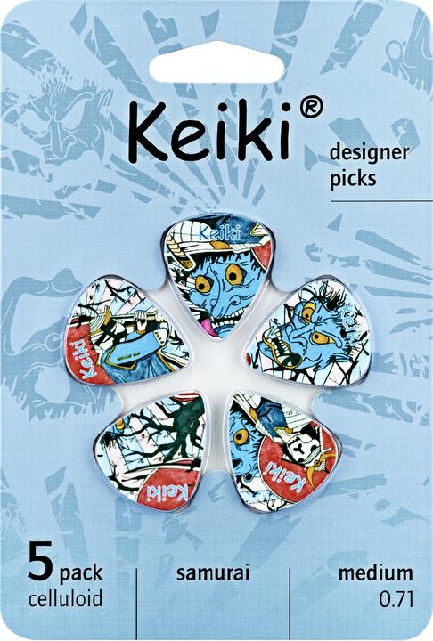 Produktbild Keiki Designer Plektren Set (5 x, 0.71 mm)