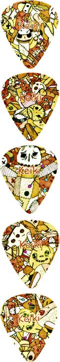 Actual product image Keiki Designer Picks Set (5 x, 0.71 mm)