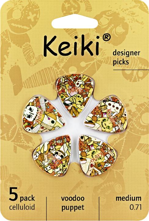 Actual product image Keiki Designer Picks Set (5 x, 0.71 mm)