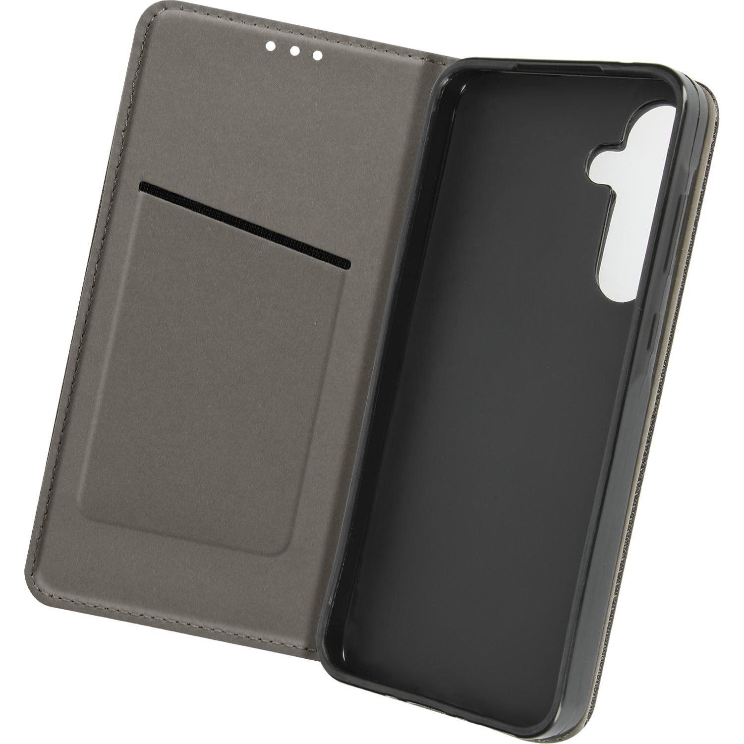 Avizar Smart Series (Samsung Galaxy A35), Smartphone Hülle, Schwarz