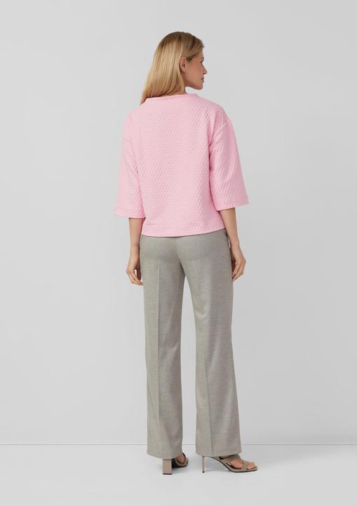 Produktbild s.Oliver Sweatshirt Strukturiertes Sweatshirt im Relaxed Fit (48)