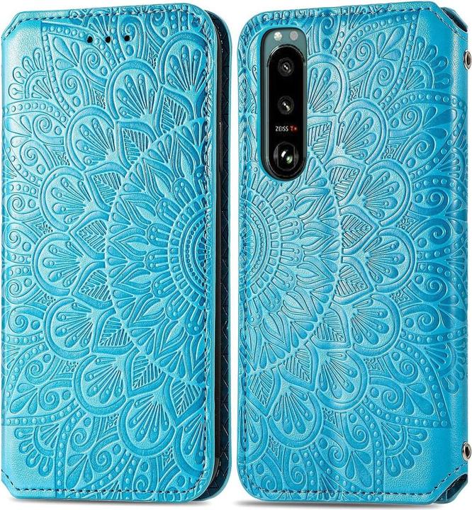 Produktbild König Design Hülle Handy Schutz für Sony Xperia 5 III Case Flip Cover Tasche Etuis Bumper (Sony Xperia 5 III)