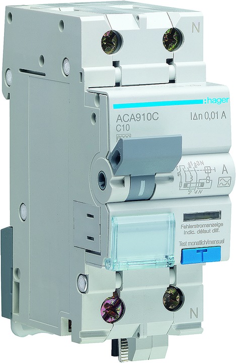 Produktbild Hager FI LS 10A 10mA