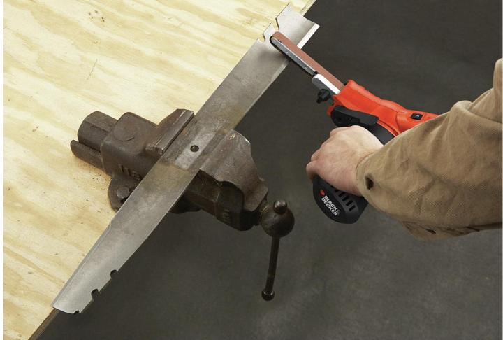 Actual product image Black & Decker Power file KA900E with Cyclonic Action dust extraction (Belt sanders, 350 W)
