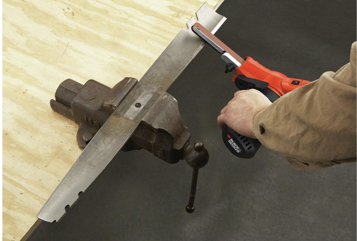 Immagine prodotto Black & Decker File di potenza KA900E con aspirazione della polvere ad azione ciclonica (Smerigliatrice, 350 W)