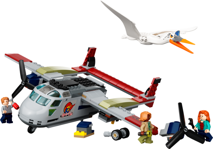 Produktbild LEGO Quetzalcoatlus: Flugzeug-Überfall (76947, LEGO Jurassic World)