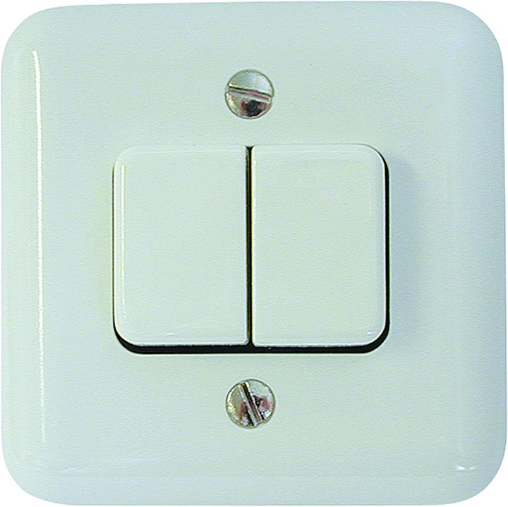 Produktbild Mica AP Schalter SCH1 2xSCH3