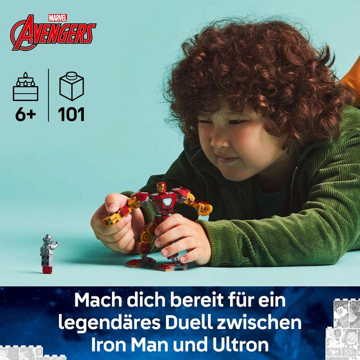 Produktbild LEGO Iron Man Mech vs. Ultron (76307, LEGO Marvel)