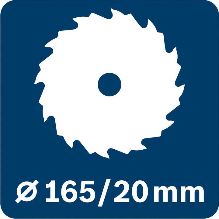 Actual product image Bosch Professional GKS 18V-57-2 GX