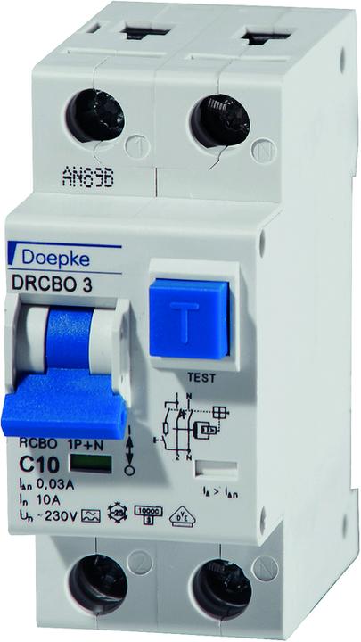 Doepke FI LS 10A 30mA C unipolaire + N