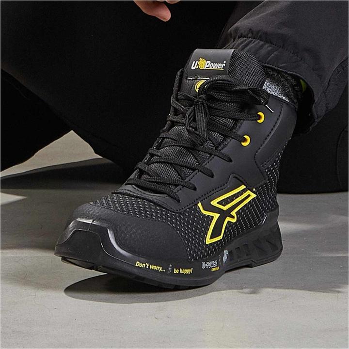 Image du produit Upower Joe Black Yellow High Shoes Number (44)