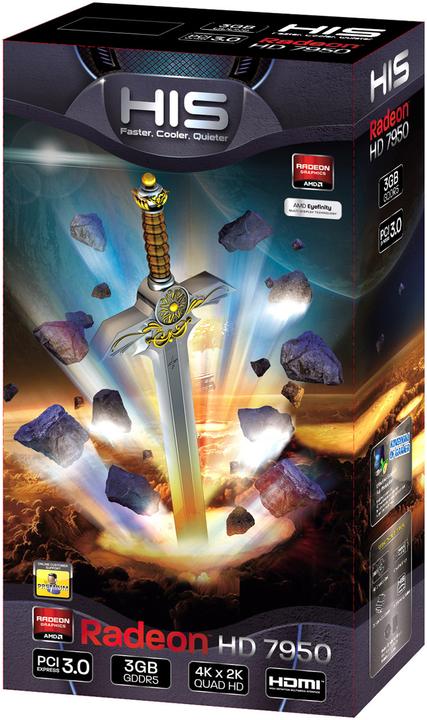 Actual product image HIS HD 7950 (3 GB, GDDR5)