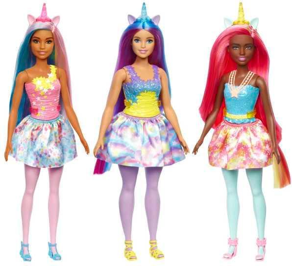 Produktbild Barbie Einhorn Puppe (rosa Haare)