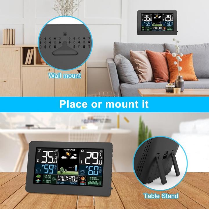 Immagine prodotto Haoyao Funk Wetterstation mit Aussensensor
