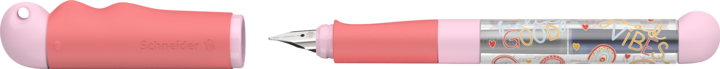 Produktbild Schneider Füller Patrone A Base Kid rosa/rot (Rosa-Rot, 1 x)