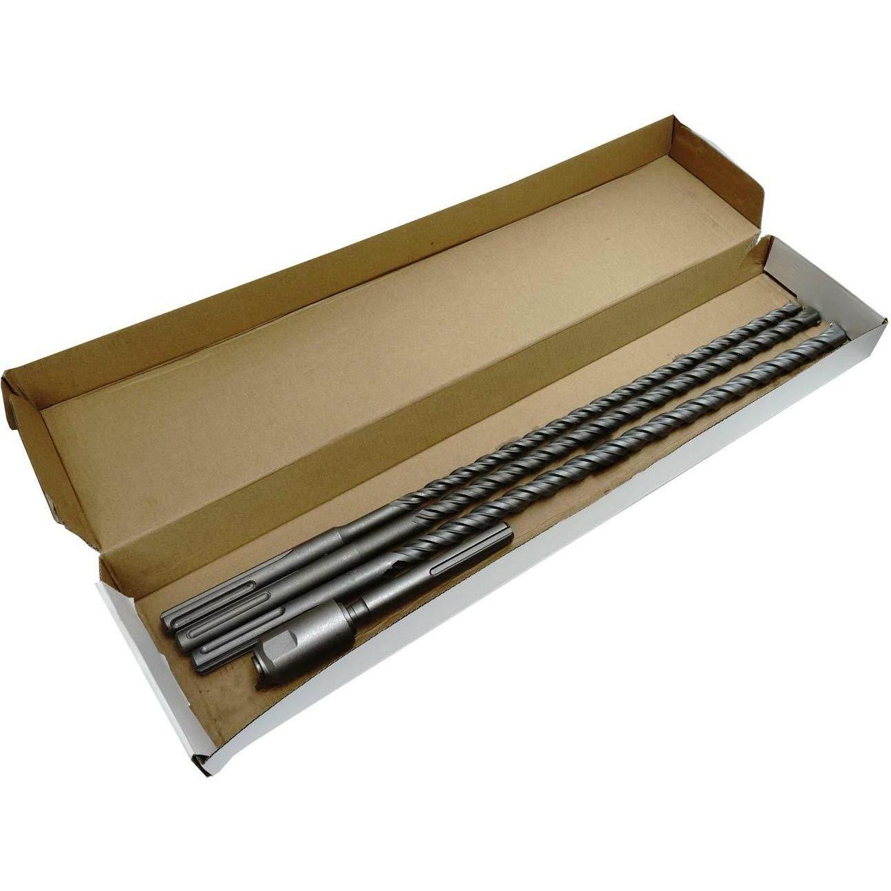 Silver, Bohrereinsatz, Sidabrinis GRĄŽAS GRĄŽAS SDS MAX RINKINYS 4 vnt. (16-22 Millimeter)