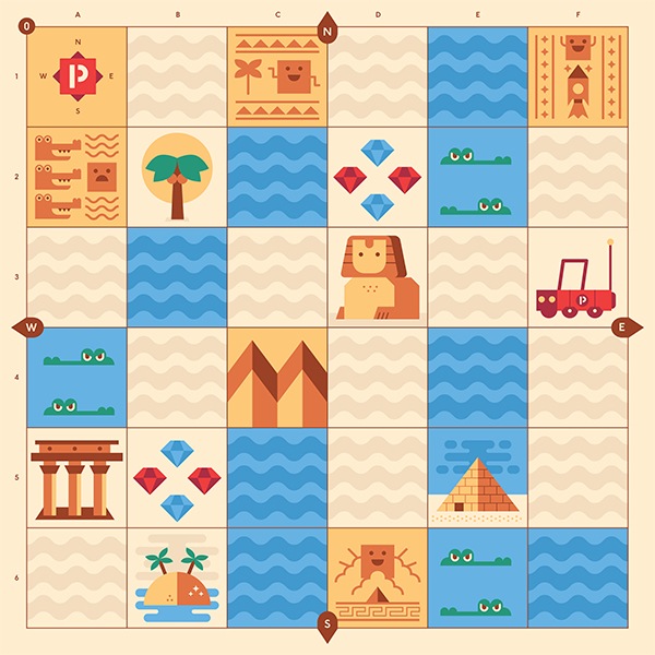 Immagine prodotto Primotoys Pacchetto avventura Cubetto Egitto (Elementi strutturali)