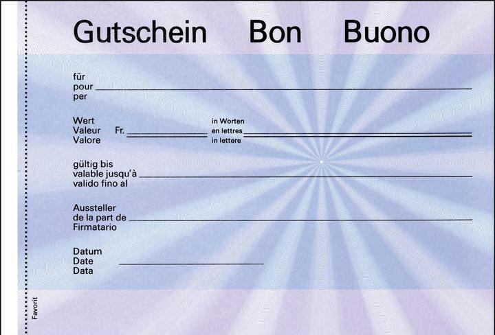 Produktbild Favorit Geschenk-Gutscheine (25x)
