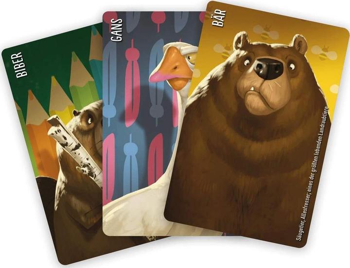 Actual product image Horrible Guild HR033 - Similo: Tiere - Card game, for 2+ players, from 7 years (DE Edition) (German, Multilingual, 2 - 4 Players)