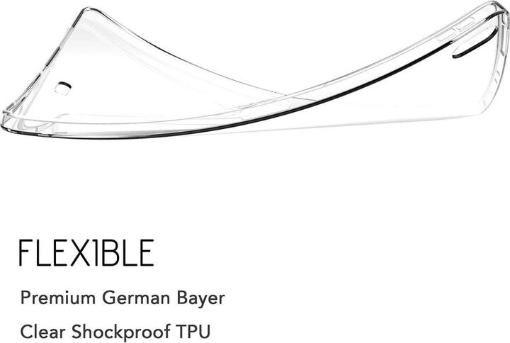 Actual product image Screenguard Apple iPad Pro 12.9" 2018 Flexible TPU Clear Case Cover (Apple iPad Pro 12.9 2020)