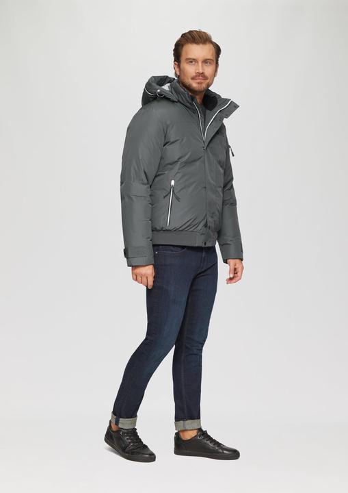 Actual product image S.Oliver Outdoor-Jacke Wasserabweisender wattierter Blouson mit Kontrast-Details (XL)