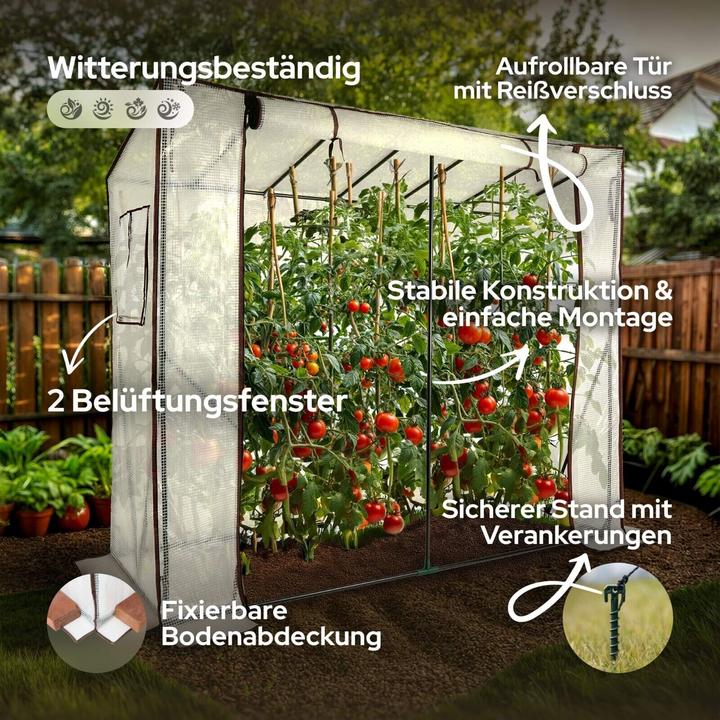 Actual product image Arebos Gewächshaus