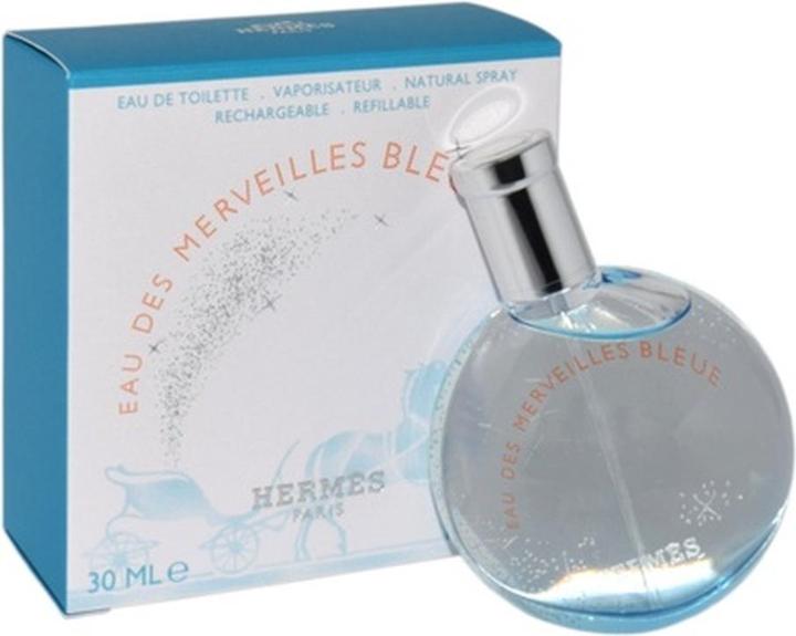 Actual product image Hermès Eau Des Merveilles Bleue (Eau de toilette, 30 ml)
