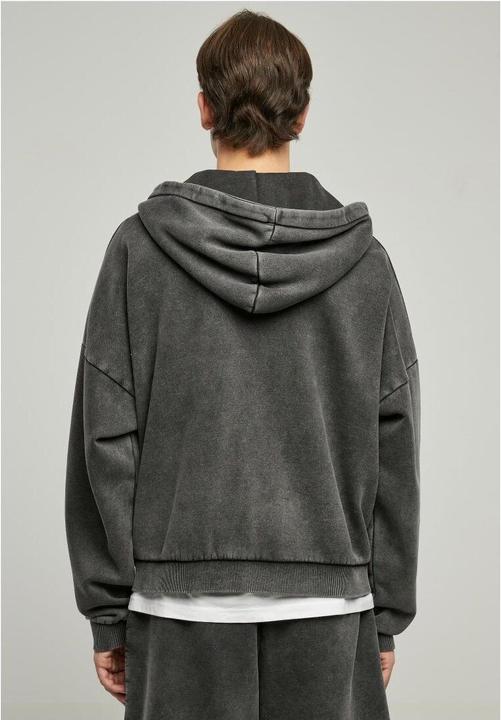 Produktbild Urban Classics Heavy Stone Washed 90's Zip Hoodie - 75065 (M)