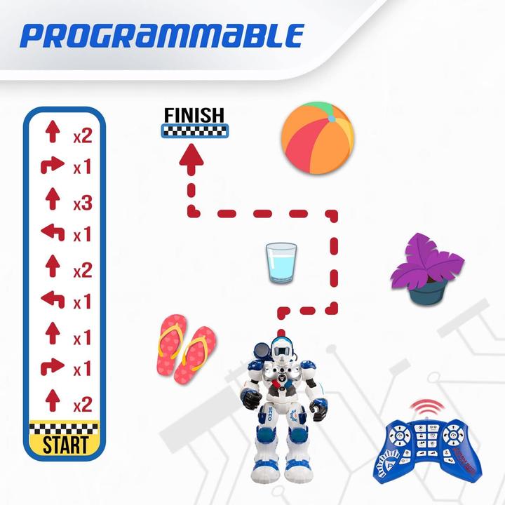Actual product image Xtrem Bots Programmierbares Roboter-Spielzeug für Kinder